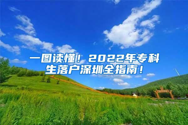 一图读懂！2022年专科生落户深圳全指南！