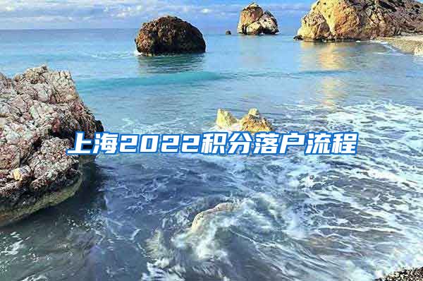 上海2022积分落户流程