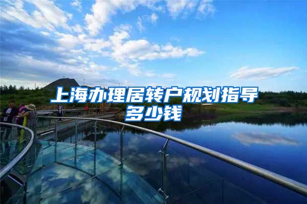 上海办理居转户规划指导多少钱