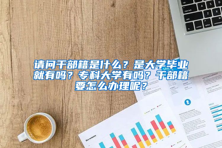 请问干部籍是什么？是大学毕业就有吗？专科大学有吗？干部籍要怎么办理呢？