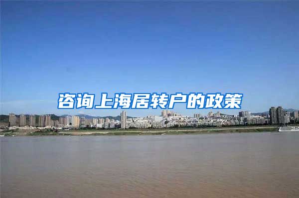 咨询上海居转户的政策