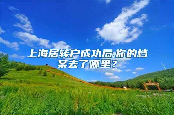 上海居转户成功后,你的档案去了哪里？