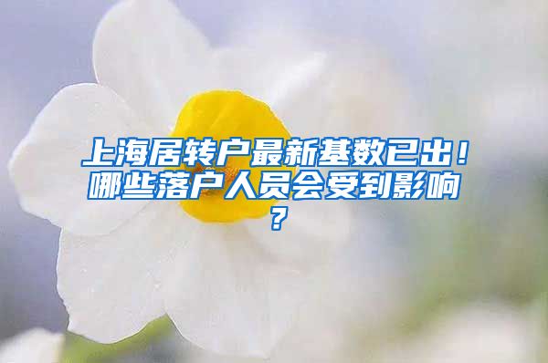 上海居转户最新基数已出！哪些落户人员会受到影响？